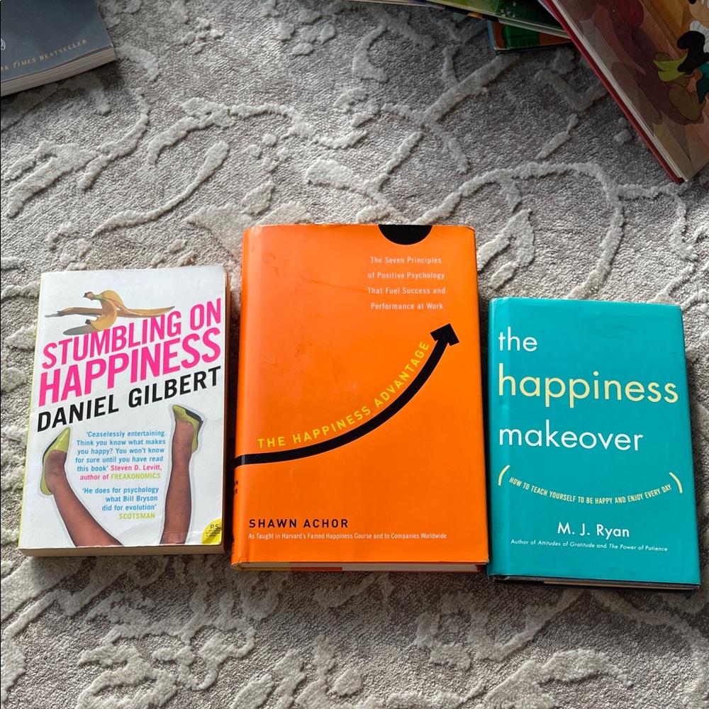 Happiness Self Help 3 Book Bundle